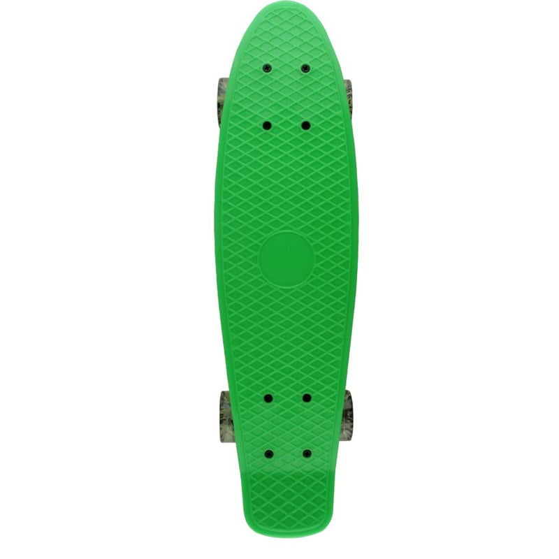Meketec Skateboard Green Adults Little Cruiser Complete Kids Skateboards Youth Board for Boy Girl Beginners Children Toddler Teenagers Birthday (Green) - Image 4
